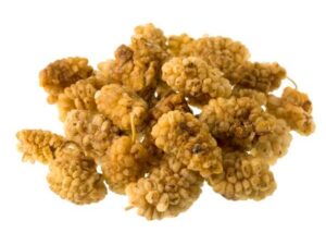 Dried Sweet White Mulberries